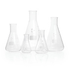 Erlenmeyer 1000 ml, col étroit, verre borosilicaté DURAN