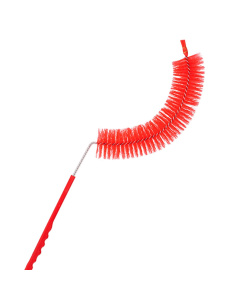 Brosse pour laver les récipients en verre 71cm courbée