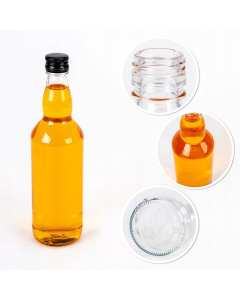 Bouteille en verre 500 ml 24 cm MONOPOL
