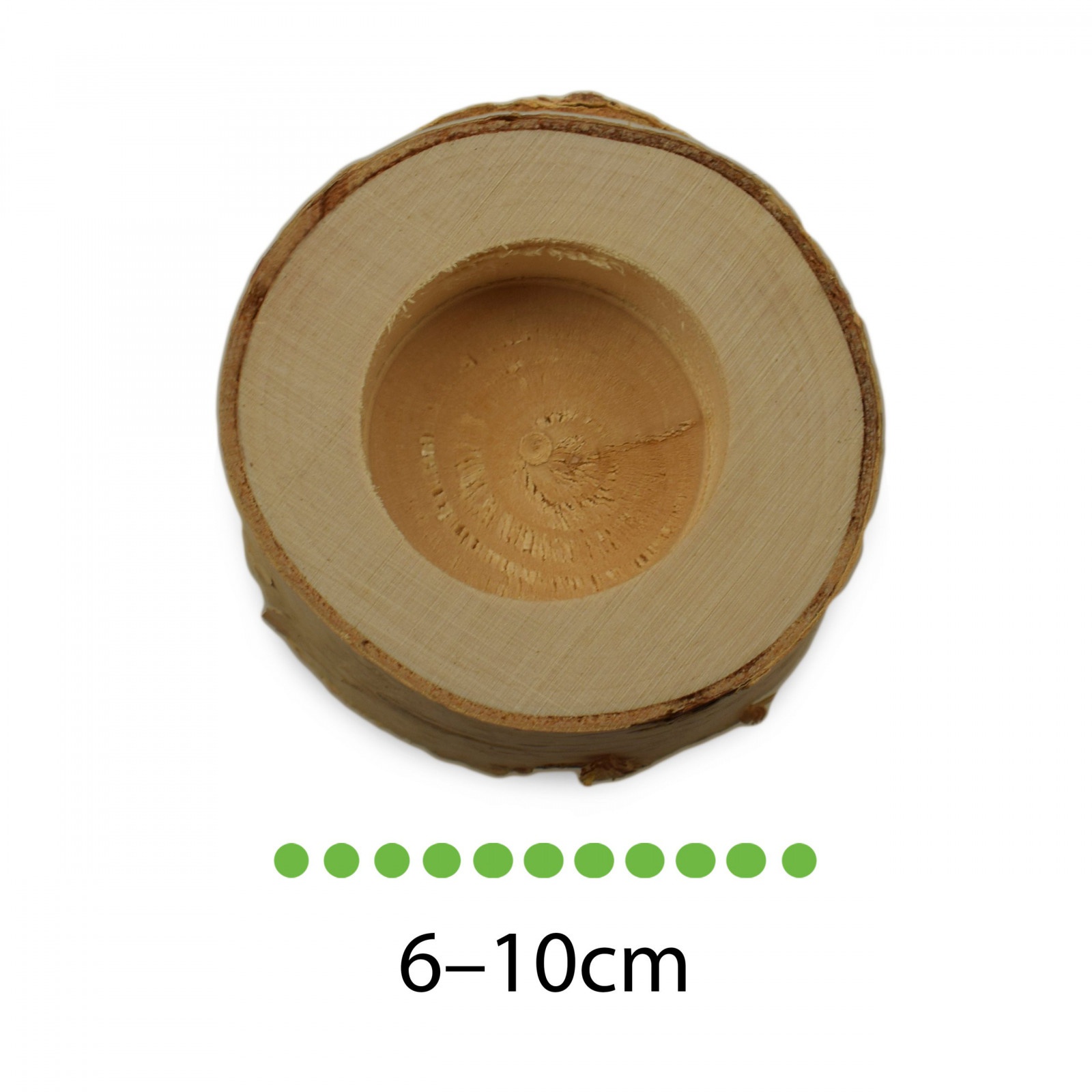 Bougeoirs en bouleau en bois pour table 3 pcs et plateau megamix.sk