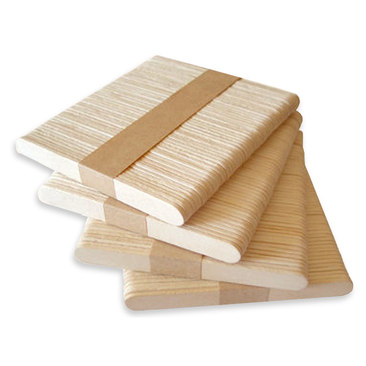 bâtonnets en bois pour glaces 50pcs megamix.sk