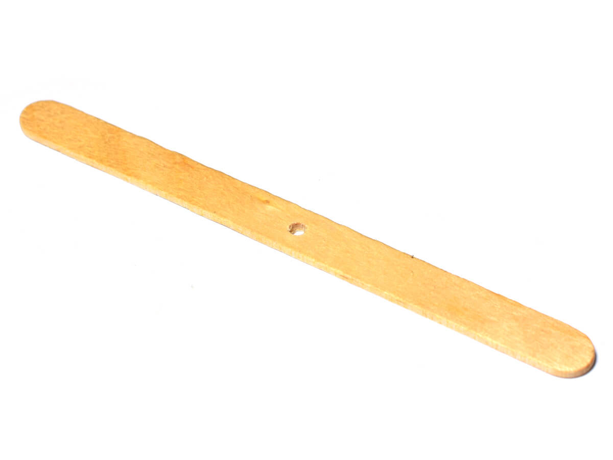 Bâtonnets en bois, support de mèche