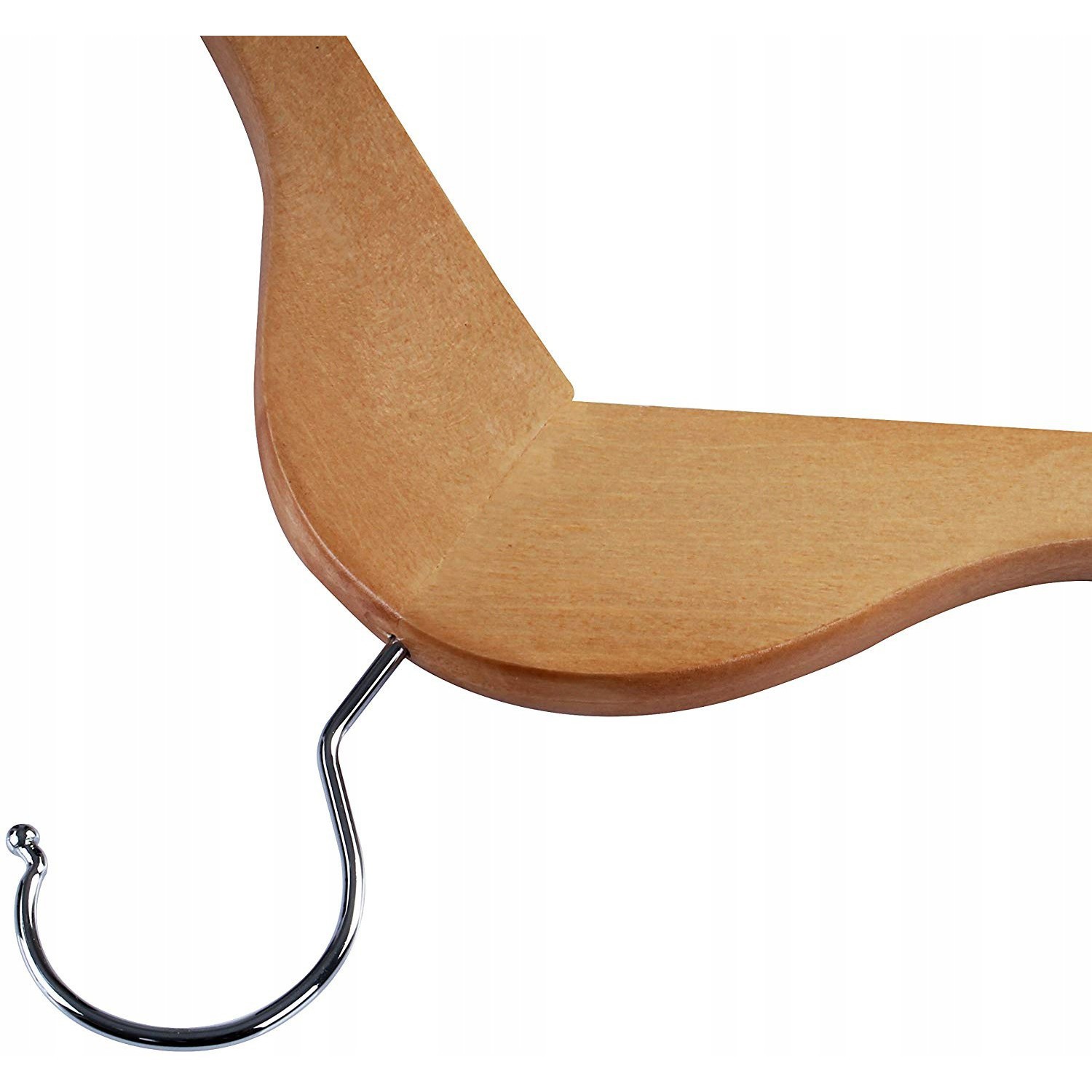 Cintres en bois 10 pcs pour vêtements megamix.sk