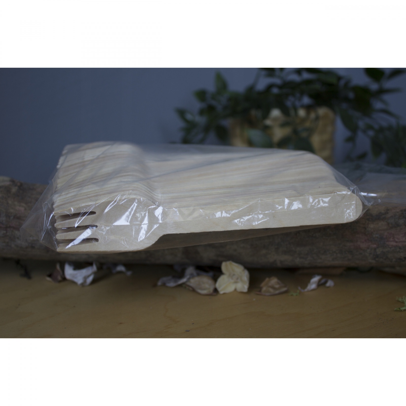 Fourchettes en bois 100 pcs 16 cm Eco megamix.sk