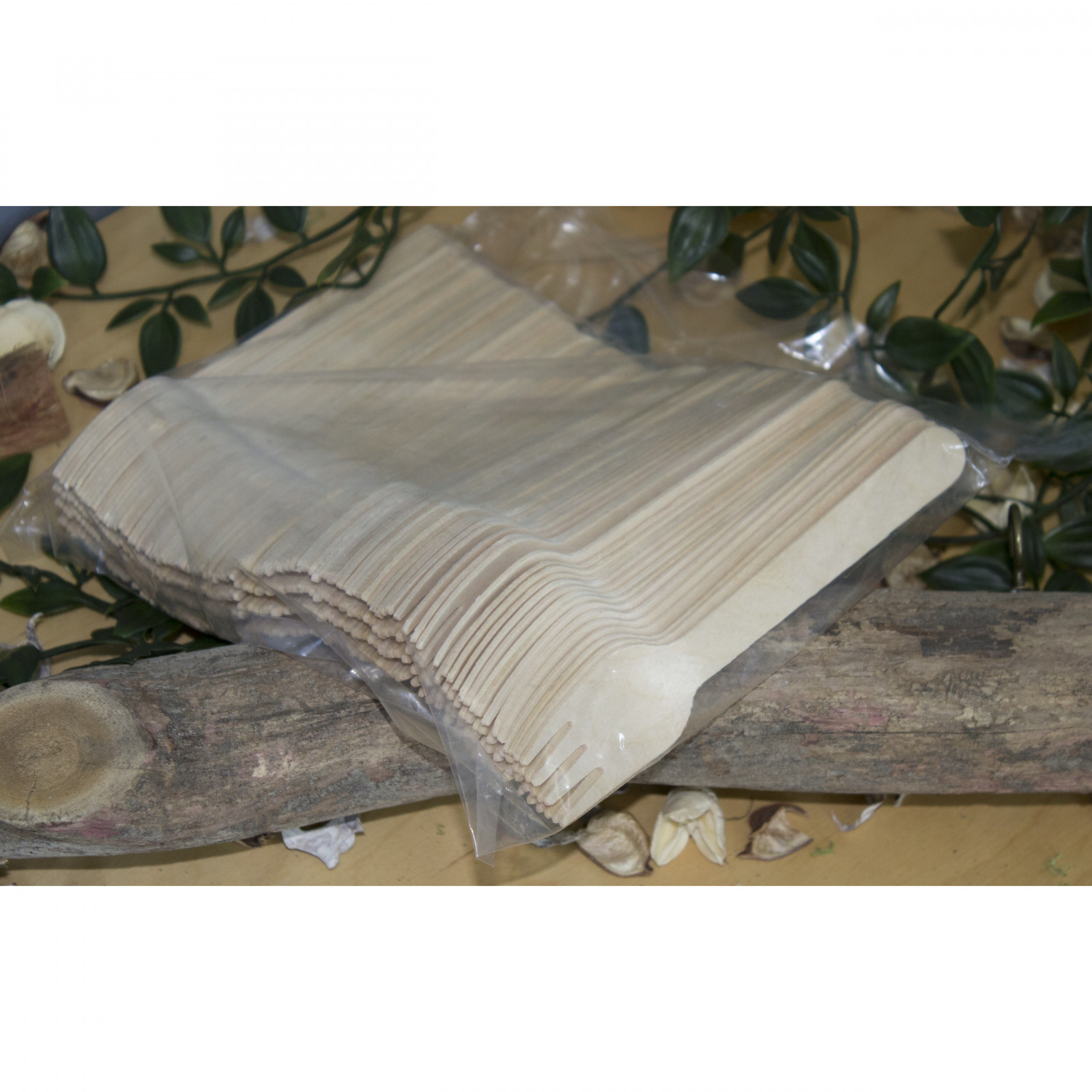 Fourchettes en bois 100 pcs 16 cm Eco megamix.sk