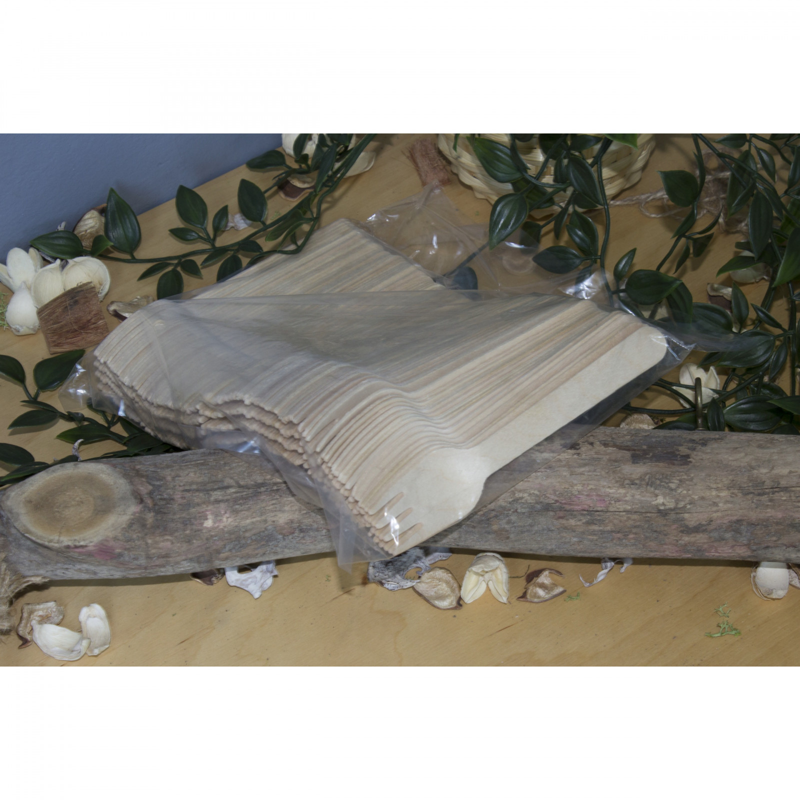 Fourchettes en bois 100 pcs 16 cm Eco megamix.sk