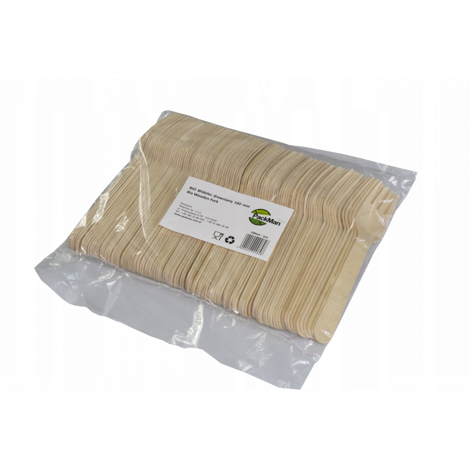 Fourchettes en bois 100 pcs 16 cm Eco megamix.sk