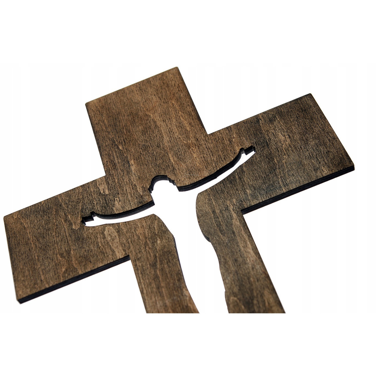 croix en bois murale 20x13x0,7cm megamix.sk
