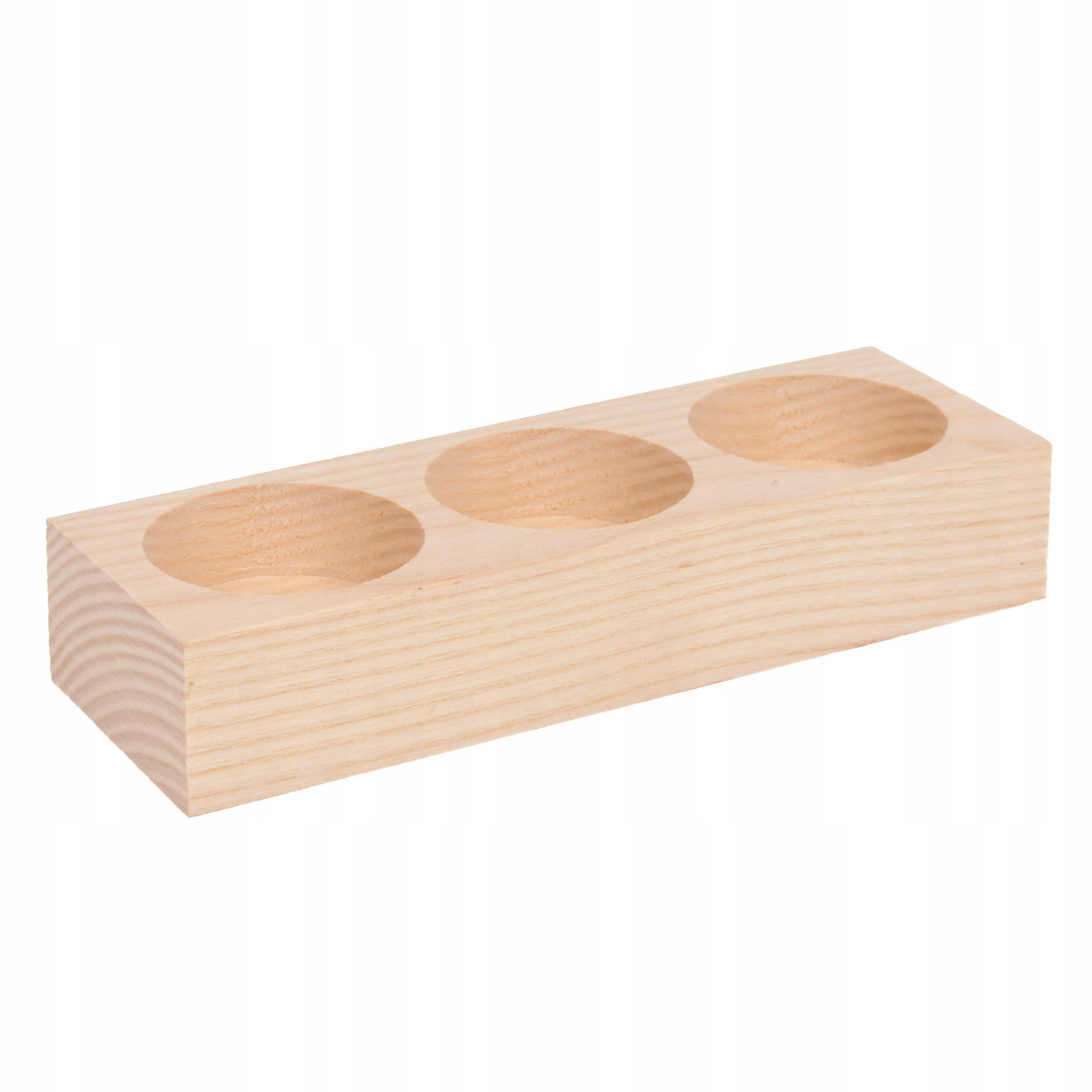 Chandelier en bois pour bougies chauffe-plat 3 trous 14,5x5x2,5cm megamix.sk