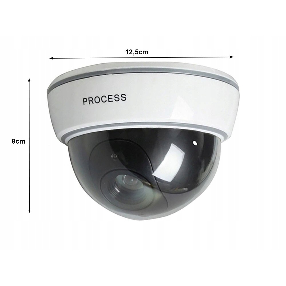 Fausse caméra LED factice industrielle 12x12x8cm megamix.sk