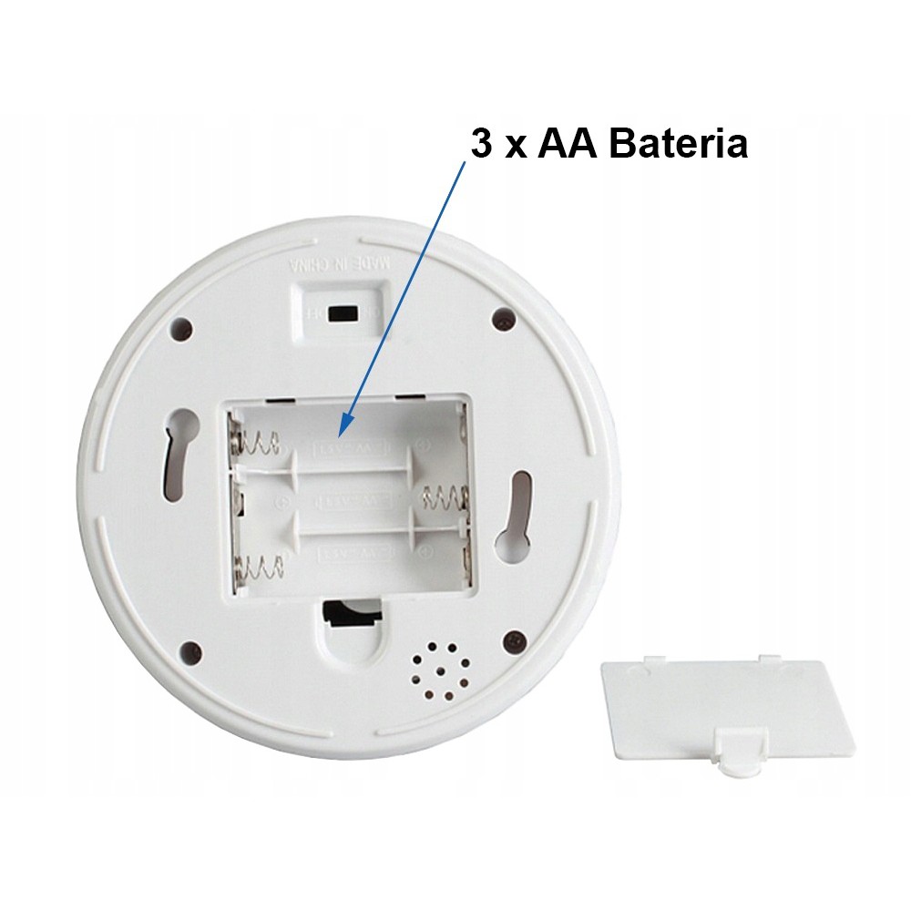 Fausse caméra LED factice industrielle 12x12x8cm megamix.sk