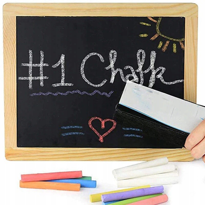 Craie colorée 50 pcs pour écrire sans poussière megamix.sk