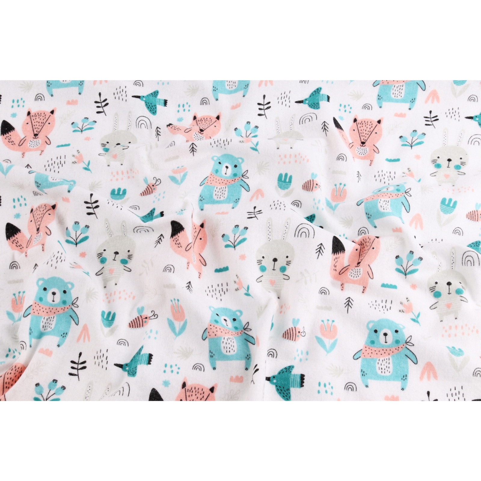 couches colorées en flanelle 70x80cm 100% coton megamix.sk