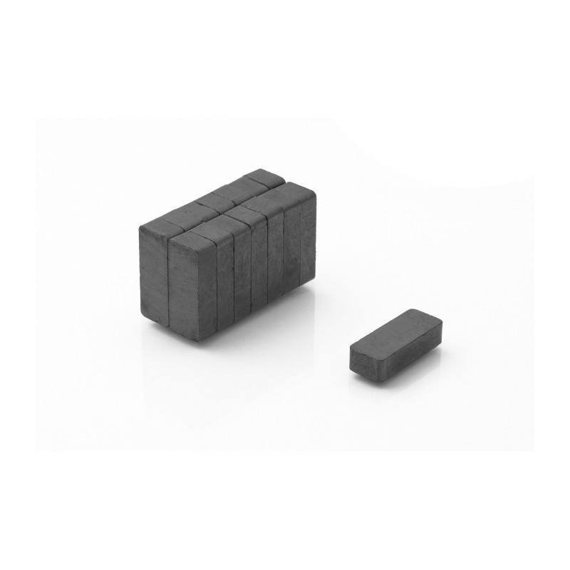 aimant en ferrite MPL 24,5x9,85x6 F30 megamix.sk