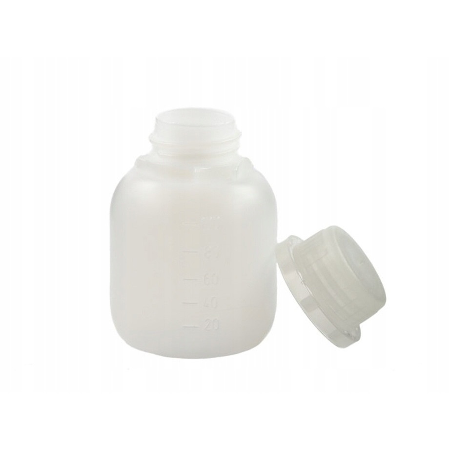 bouteille 100ml HDPE et bouchon avec bouchon incolore megamix.sk