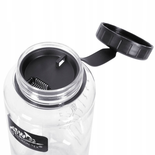 bouteille 1L Helikon Tritan résistante noire megamix.sk
