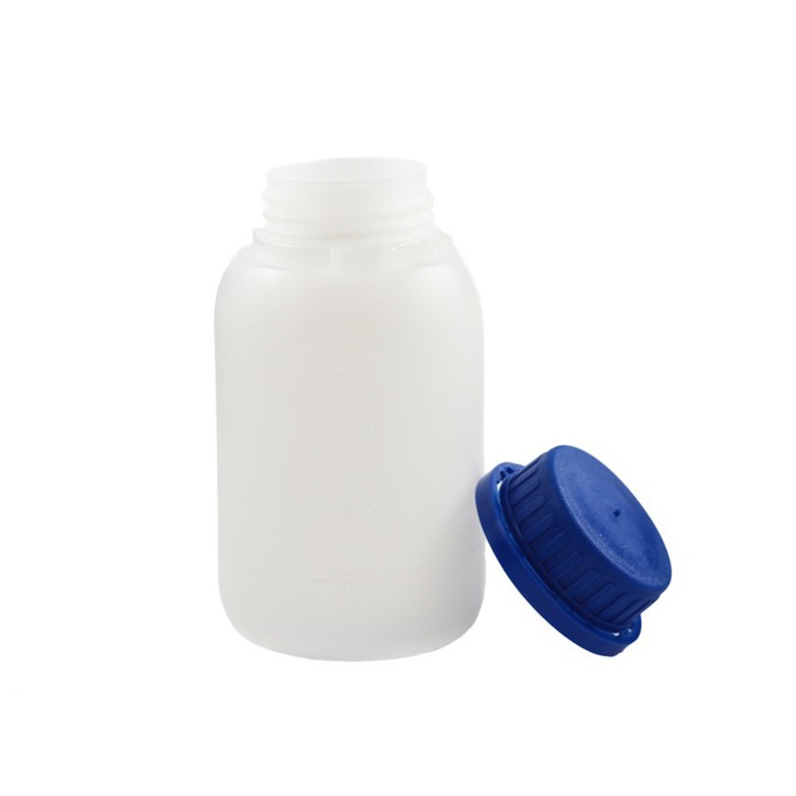 bouteille 250ml HDPE et bouchon bleu megamix.sk