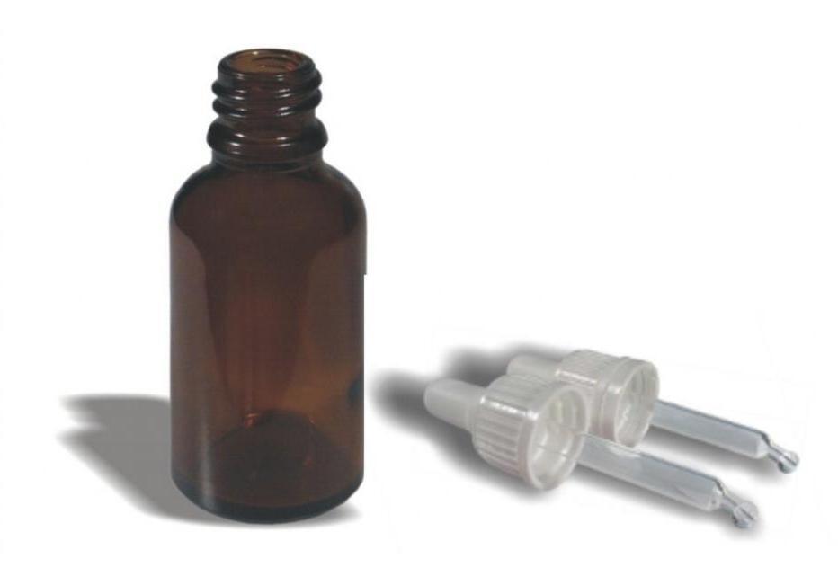 flacon 30ml pharmaceutique avec pipette et bouchon à vis megamix.sk