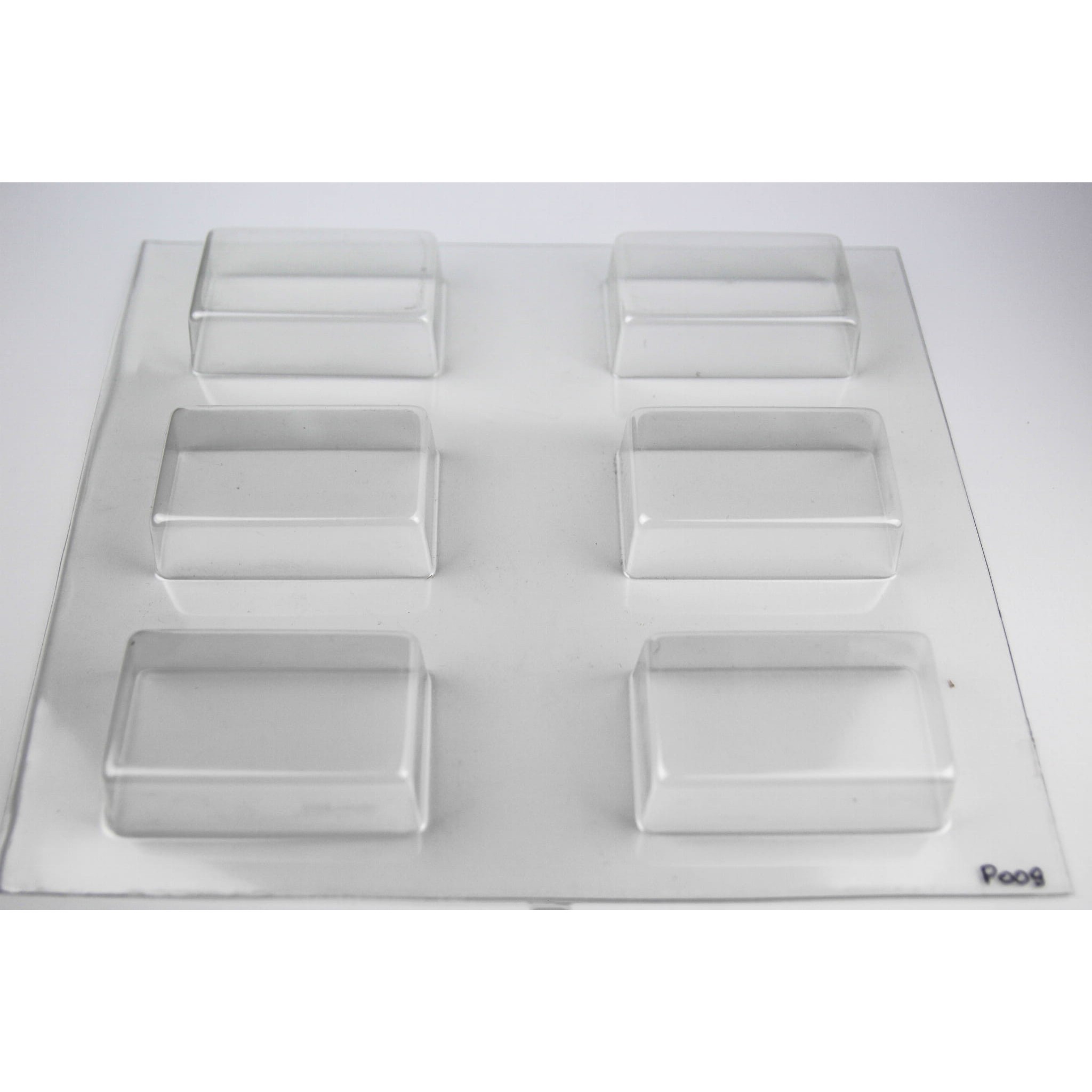 Moule à savon rectangulaire pour 6 pièces