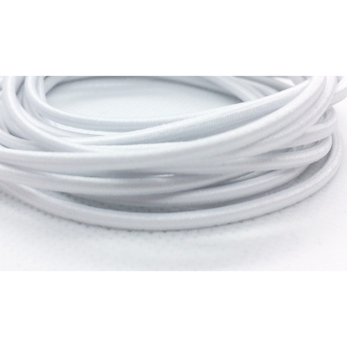 élastique rond pour couture 3mm 10m blanc élastique rond pour vêtements megamix.sk