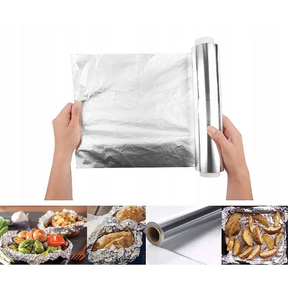 feuille d'aluminium épaisse 1kg 29cm pour cuisson grillage megamix.sk