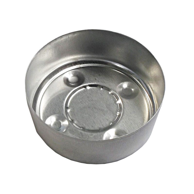Récipients en aluminium 37x15mm pour bougies chauffe-plat 10pcs megamix.sk