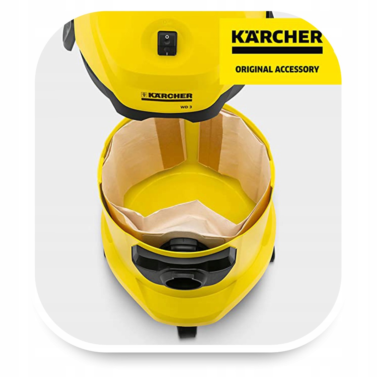 Sacs filtrants en molleton Kärcher pour aspirateur WD2 / WD3 4 pcs megamix.sk