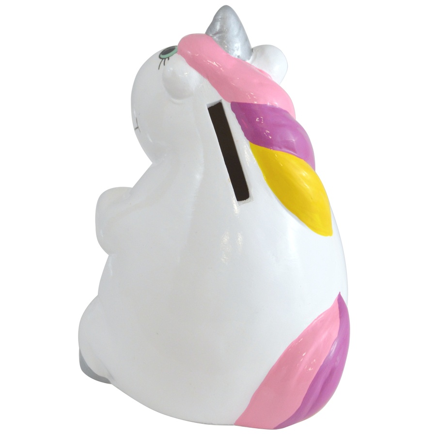 Tirelire en céramique Licorne différentes couleurs