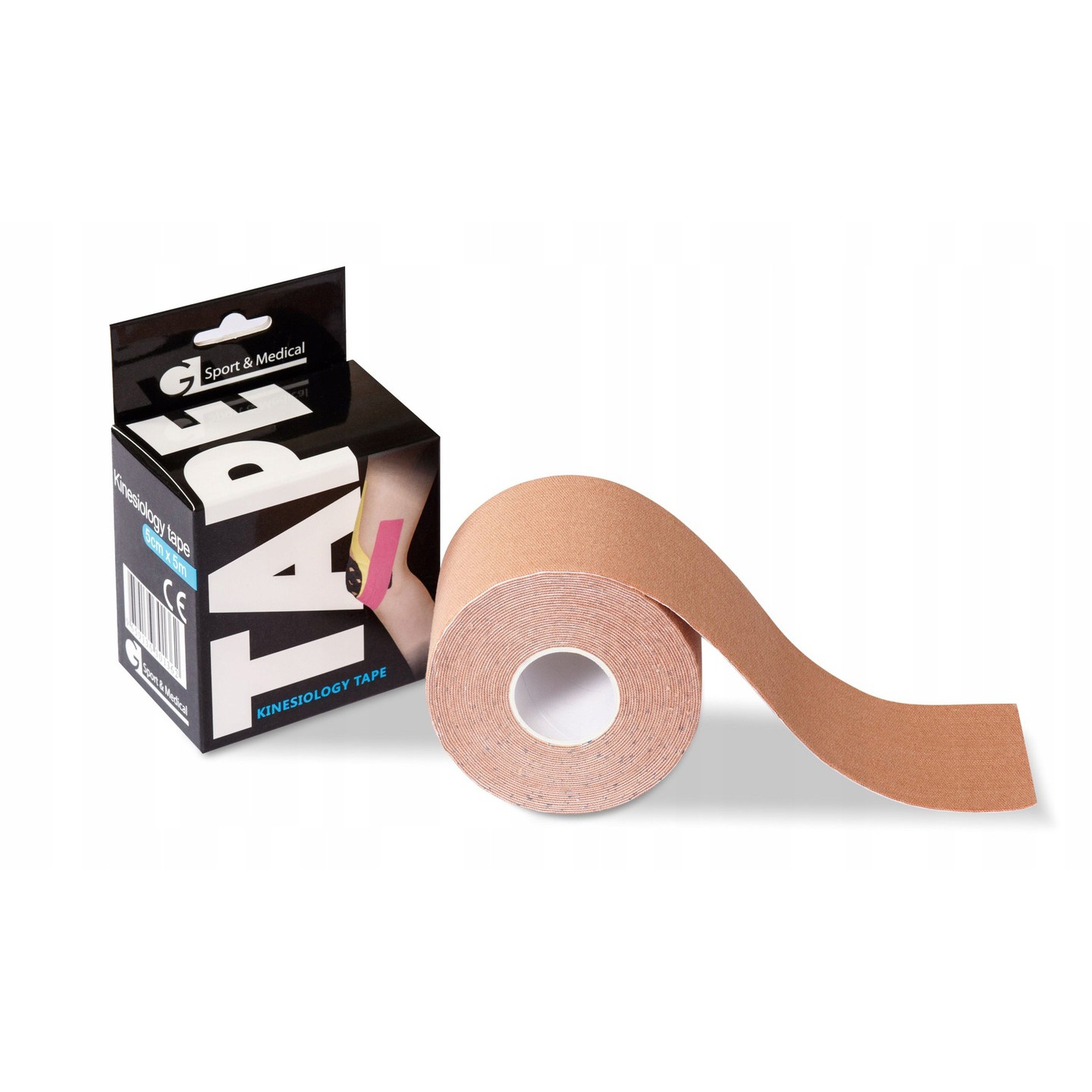 Ruban kinésiologique 5 cm x 5 m KINESIOTAPING megamix.sk
