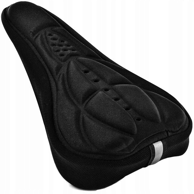 Housse de selle de vélo en gel 280x175mm noire megamix.sk