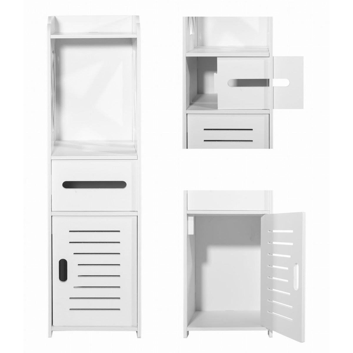 armoire de salle de bain 80x21x25cm blanc megamix.sk
