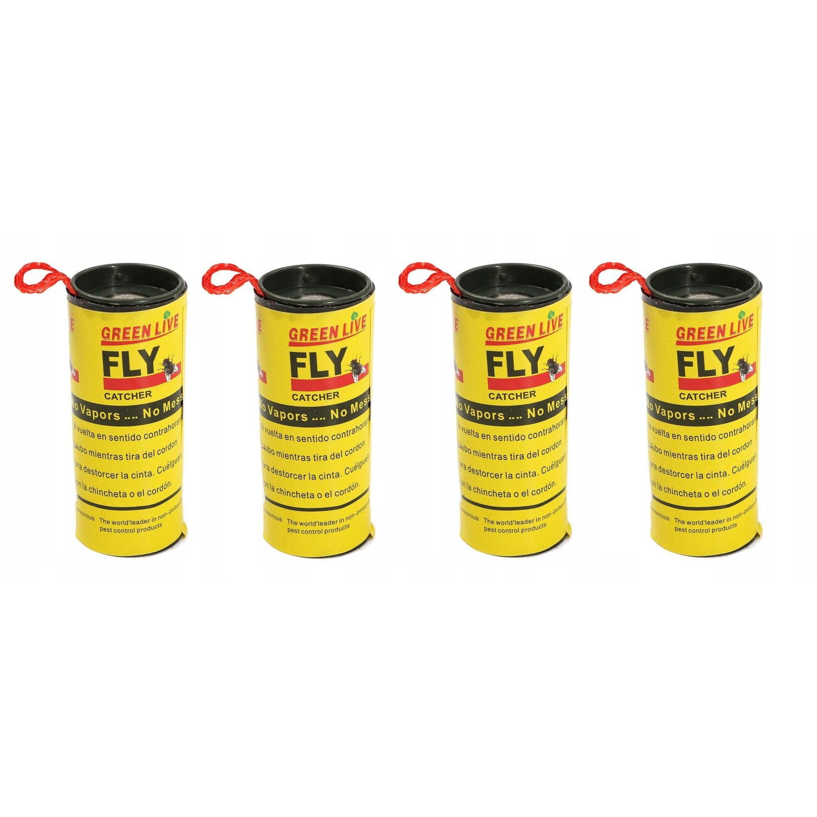 Bande adhésive attrape-mouches attrape-insectes 4 pcs megamix.sk