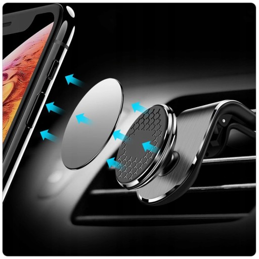 Support magnétique pour téléphone de voiture