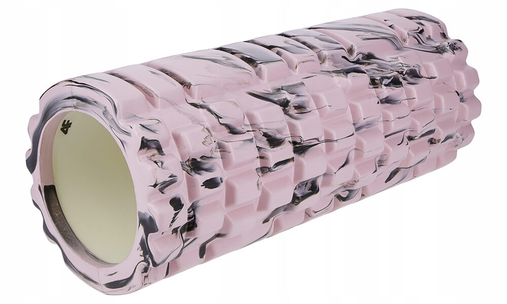 rouleau de massage roller pour exercice 33cm rose megamix.sk