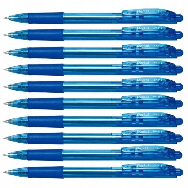 stylos bleus 10pcs Pentel BK417 megamix.sk
