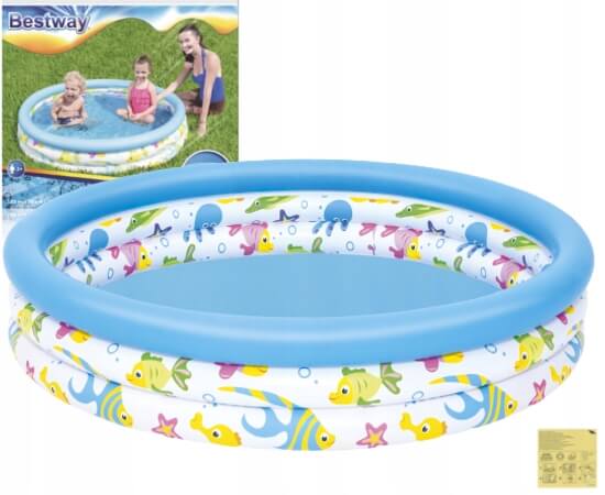 piscine gonflable enfant ronde Bestway 122 x 25 cm megamix.sk
