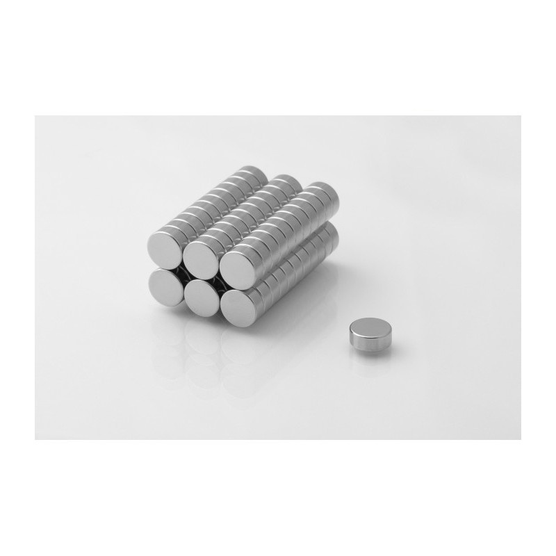 aimant néodyme cylindrique MW 10x4 N38 megamix.sk