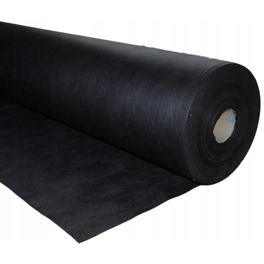 agrotextile non tissé 160cm 1mb 100g/m2 noir épais solide megamix.sk