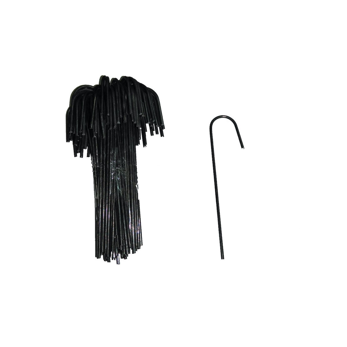 piquets en acier pour agrotextile 100pcs 15cm 3mm megamix.sk
