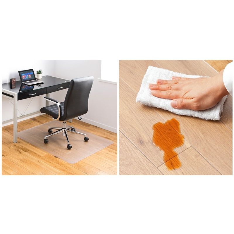 Tapis de protection pour chaise de bureau 140x100cm polypropylène megamix.sk