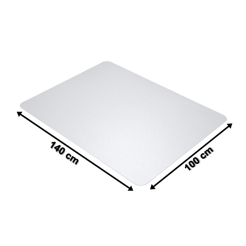 Tapis de protection pour chaise de bureau 140x100cm polypropylène megamix.sk