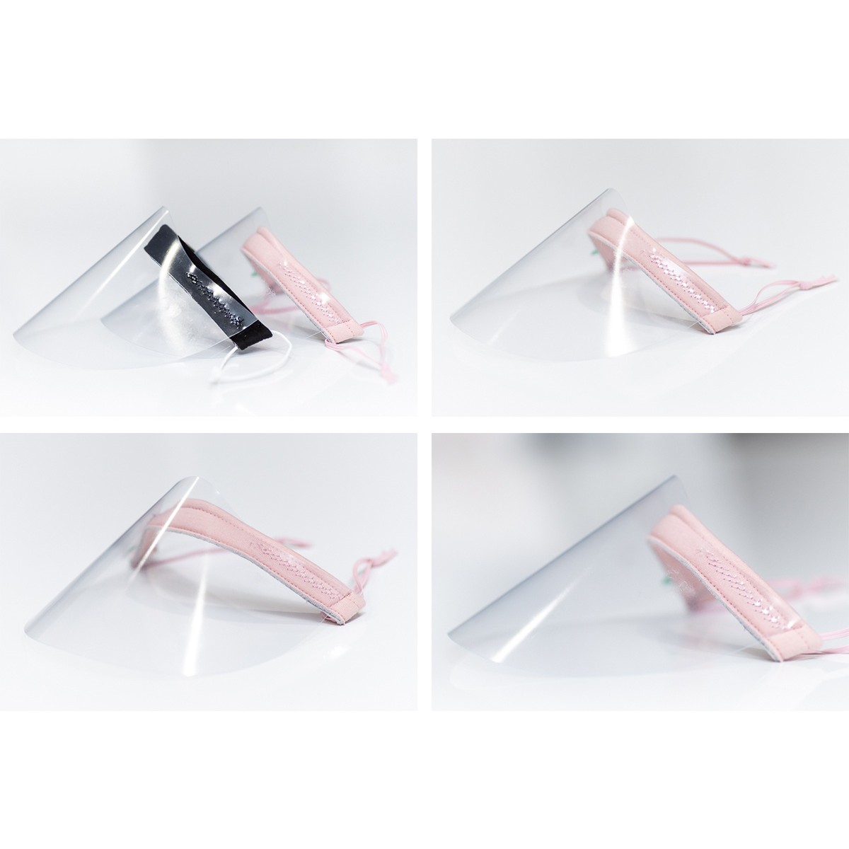 couvre-visage protecteur masque transparent noir nez bouche 21x12cm universel megamix.sk