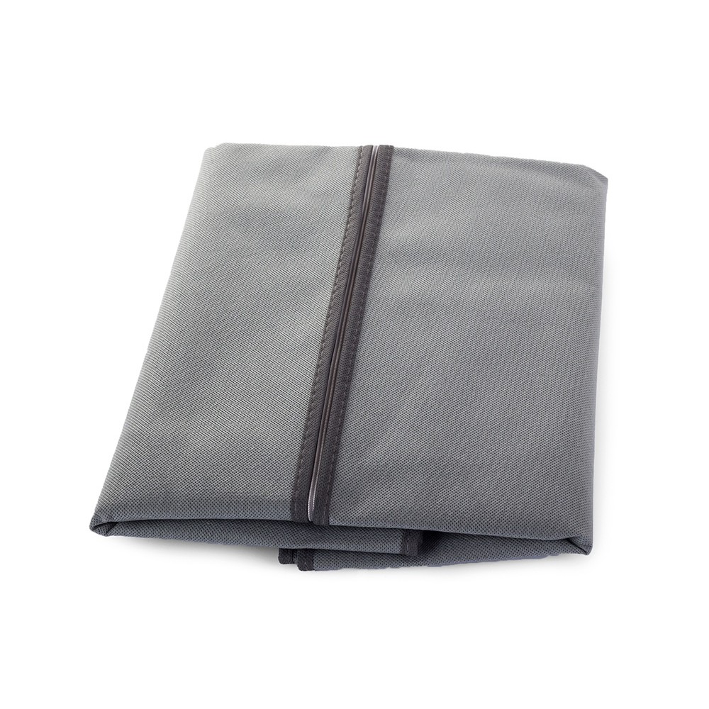 Housse de protection pour vêtements 60x137cm avec fermeture éclair gris megamix.sk