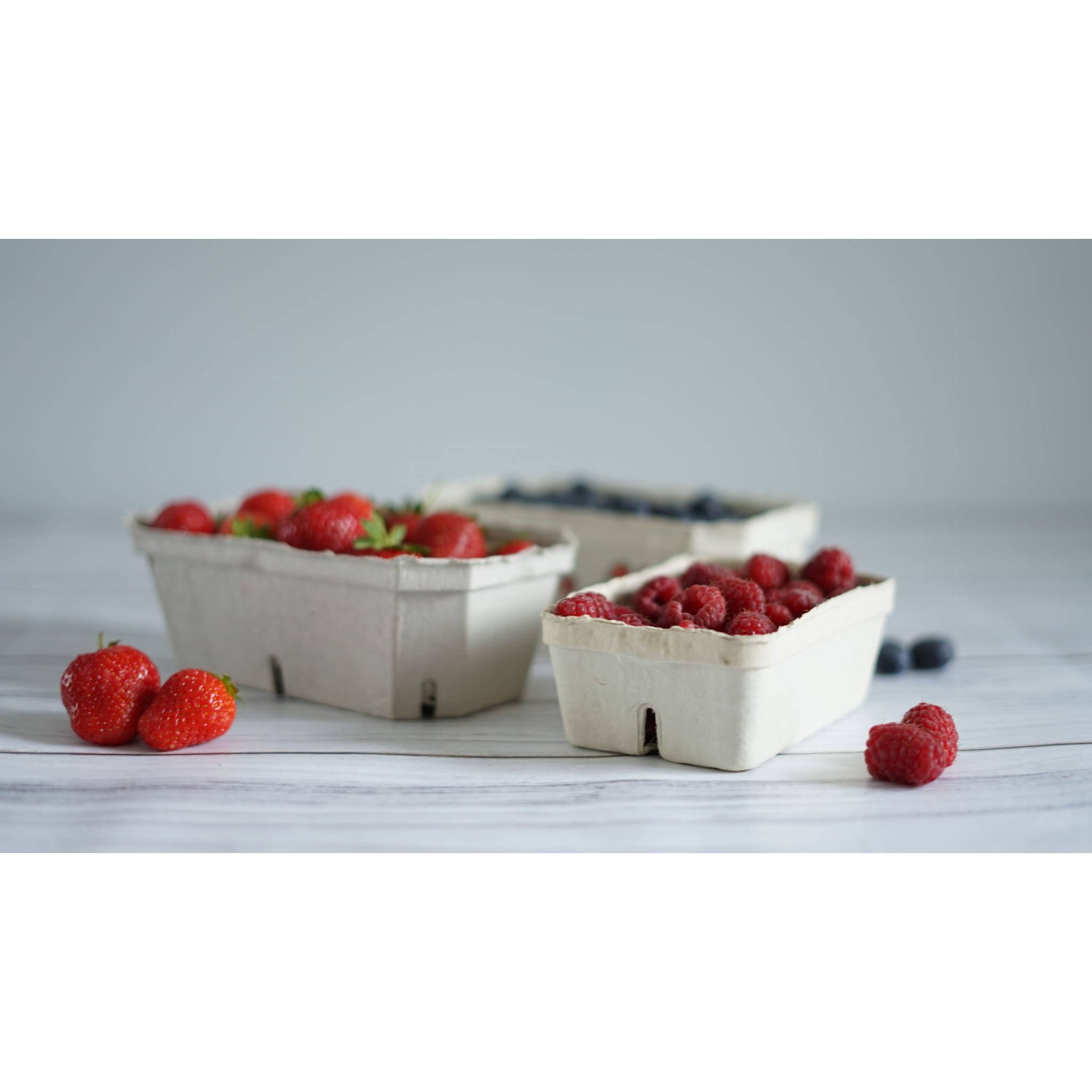 récipient en papier pour fruits 500g 100pcs 190x115x65mm megamix.sk