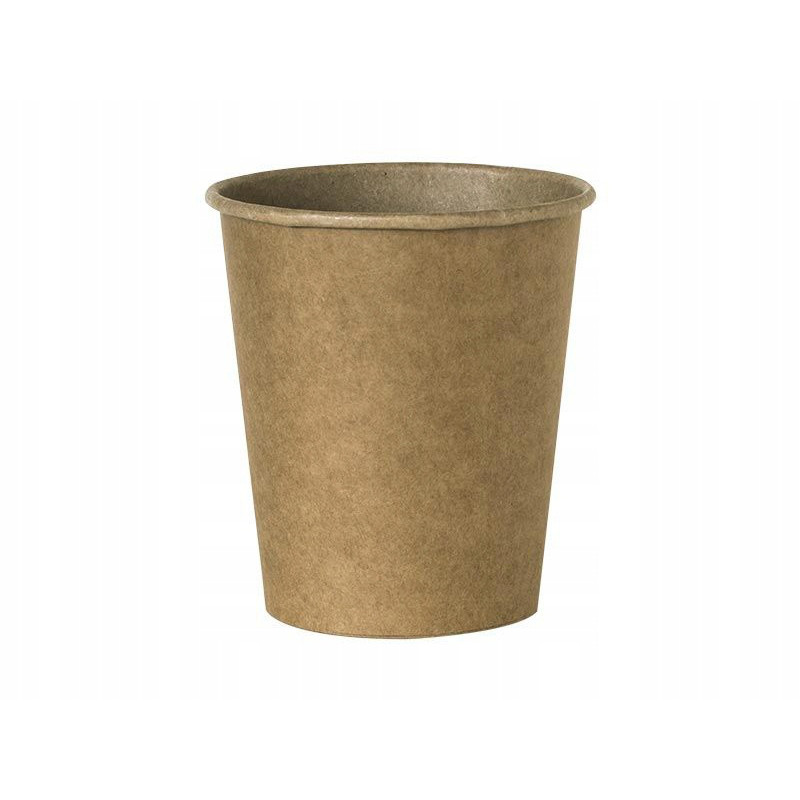 Gobelets en papier Eco 250ml brun 100pcs 9cm megamix.sk