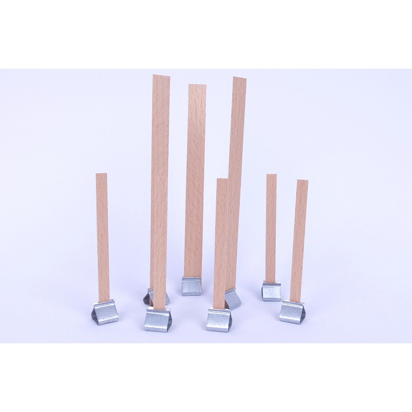 Pieds en métal pour mèches en bois 10 pcs