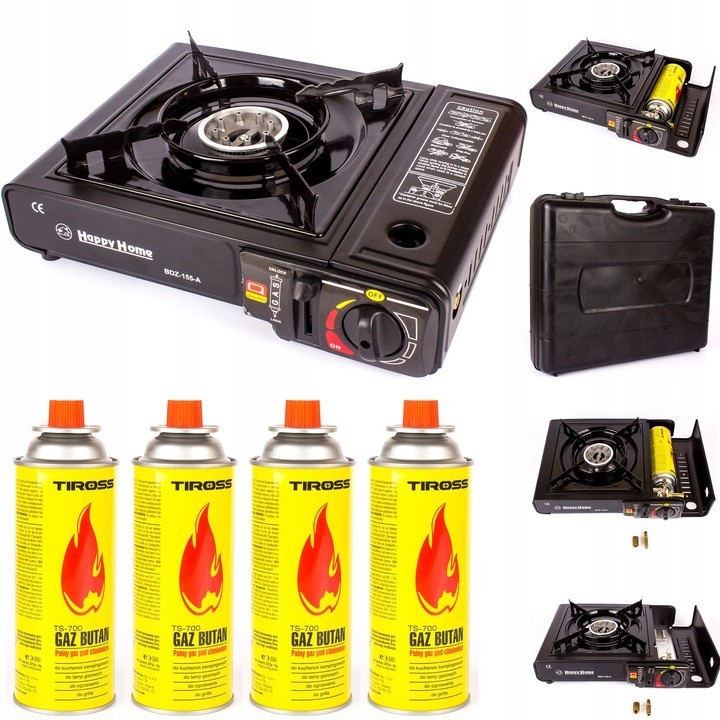 réchaud à gaz de camping et 4 cartouches megamix.sk