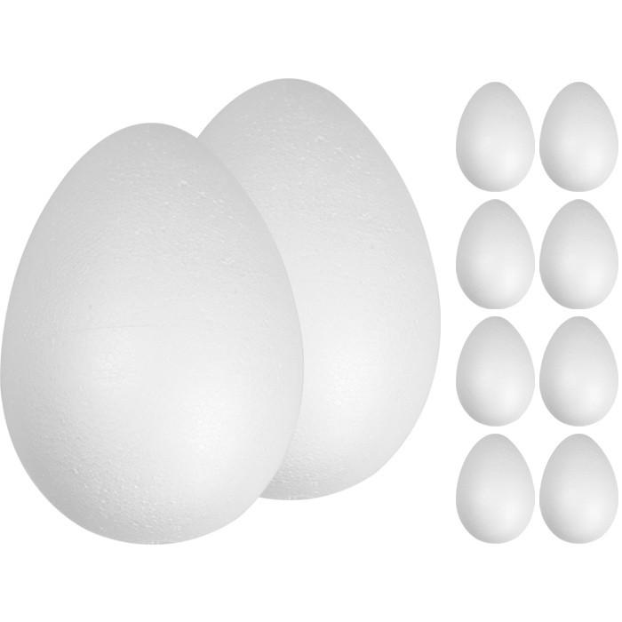 œuf en polystyrène 1pc 10cm décoration Pâques megamix.sk