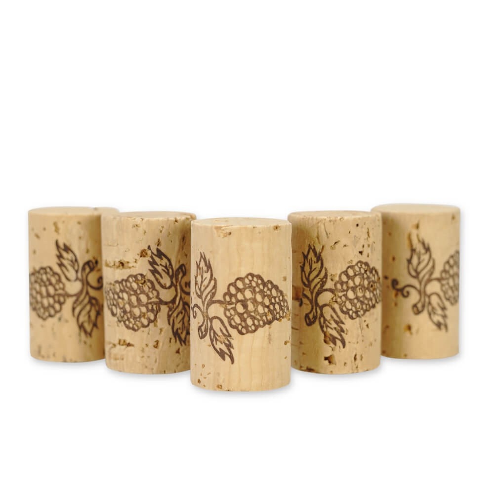 Bouchon en liège naturel aggloméré 24x38mm 10pcs megamix.sk