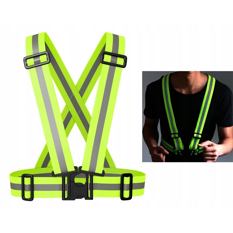 Gilet réfléchissant de course réglable megamix.sk